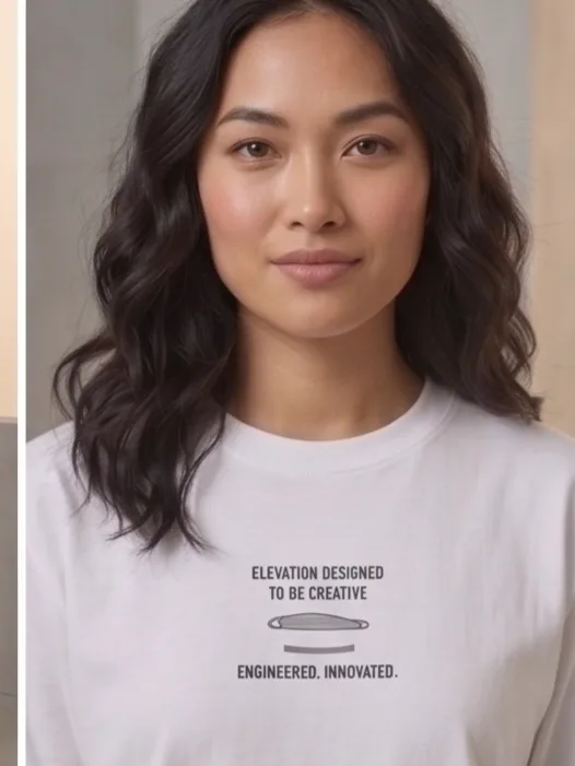 Chronicle Tee - Women Elevation Graphic Detail