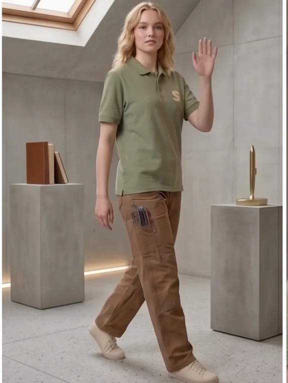 Scout Polo (Sage Green) - Women Lifestyle Walking Wave
